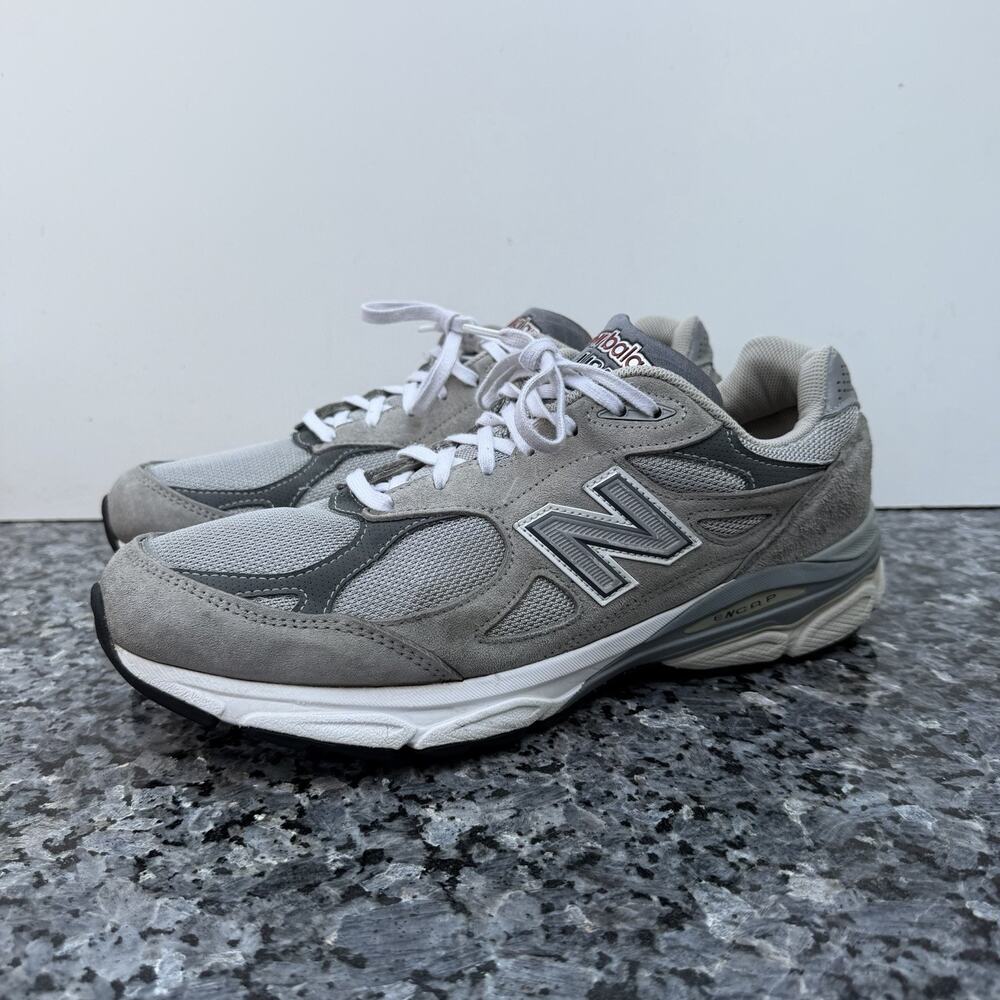 New Balance 990v3 Made in USA “Castlerock Gray White” M990GY3 Men’s 10.5 D